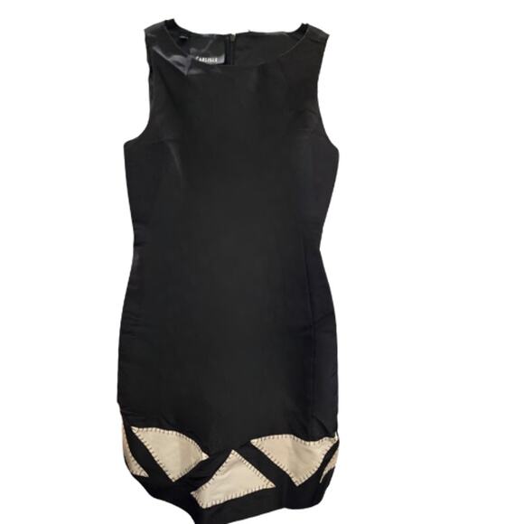 Carlisle Black and Ivory Midi Dress – EUC Size 6 - Picture 2 of 2